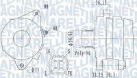 MAGNETI MARELLI 063732027010 - Alternador