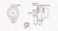 MAGNETI MARELLI 063732038010 - Alternador