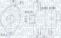 MAGNETI MARELLI 063732048010 - Alternador