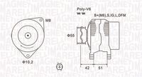 MAGNETI MARELLI 063732126010 - Alternador
