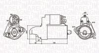 MAGNETI MARELLI 063721050010 - Motor de arranque