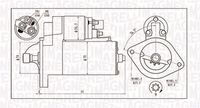 MAGNETI MARELLI 063721135010 - Motor de arranque