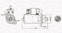 MAGNETI MARELLI 063721200010 - Motor de arranque