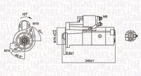MAGNETI MARELLI 063721221010 - Motor de arranque