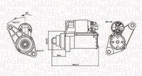 MAGNETI MARELLI 063721330010 - Motor de arranque