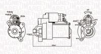 MAGNETI MARELLI 063720594010 - Motor de arranque