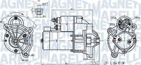 MAGNETI MARELLI 063720581010 - Motor de arranque