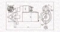 MAGNETI MARELLI 063720624010 - Motor de arranque