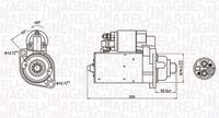 MAGNETI MARELLI 063720974010 - Motor de arranque