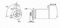 MAGNETI MARELLI 943252243010 - Motor de arranque