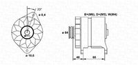 MAGNETI MARELLI 943346130010 - Alternador