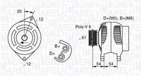 MAGNETI MARELLI 063321819010 - Alternador