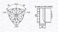 MAGNETI MARELLI 063534699820 - Alternador