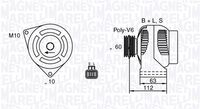 MAGNETI MARELLI 063532622010 - Alternador