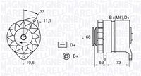 MAGNETI MARELLI 063321154010 - Alternador