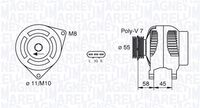 MAGNETI MARELLI 063377434010 - Alternador