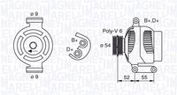 MAGNETI MARELLI 063377493010 - Alternador
