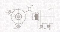 MAGNETI MARELLI 063731605010 - Alternador