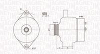 MAGNETI MARELLI 063731803010 - Alternador