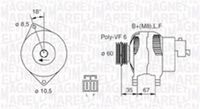 MAGNETI MARELLI 063730010010 - Alternador
