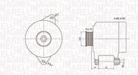 MAGNETI MARELLI 063738250010 - Alternador