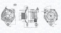 MAGNETI MARELLI 063731946010 - Alternador