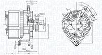 MAGNETI MARELLI 063739061010 - Alternador