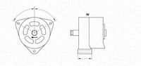 MAGNETI MARELLI 943356225010 - Alternador