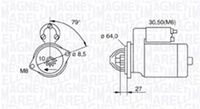MAGNETI MARELLI 063721511010 - Motor de arranque