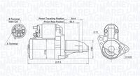 MAGNETI MARELLI 063721452010 - Motor de arranque