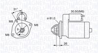 MAGNETI MARELLI 063522230130 - Motor de arranque