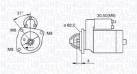 MAGNETI MARELLI 063521093000 - Motor de arranque