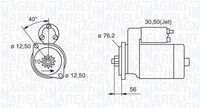 MAGNETI MARELLI 063521204000 - Motor de arranque