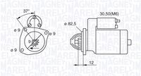 MAGNETI MARELLI 063521082390 - Motor de arranque