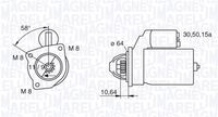 MAGNETI MARELLI 063223101010 - Motor de arranque