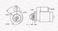 MAGNETI MARELLI 063523625010 - Motor de arranque