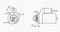 MAGNETI MARELLI 063227599010 - Motor de arranque