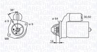 MAGNETI MARELLI 063102003010 - Motor de arranque