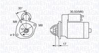 MAGNETI MARELLI 063280021010 - Motor de arranque