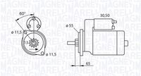 MAGNETI MARELLI 063280050010 - Motor de arranque