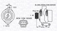MAGNETI MARELLI 063377411010 - Alternador
