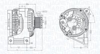 MAGNETI MARELLI 063731439010 - Alternador