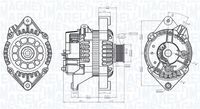 MAGNETI MARELLI 063730861010 - Alternador