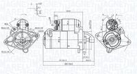 MAGNETI MARELLI 063728021810 - Motor de arranque