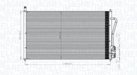 MAGNETI MARELLI 350203898000 - Condensador, aire acondicionado
