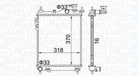 MAGNETI MARELLI 350213162400 - Radiador, refrigeración del motor