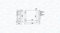 MAGNETI MARELLI 350218481000 - Radiador de calefacción