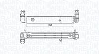 MAGNETI MARELLI 351319204730 - Radiador de aire de admisión