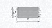 MAGNETI MARELLI 350203762000 - Condensador, aire acondicionado