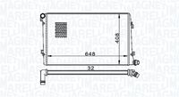 MAGNETI MARELLI 350213157300 - Radiador, refrigeración del motor